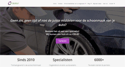 Desktop Screenshot of car-cleaners.nl